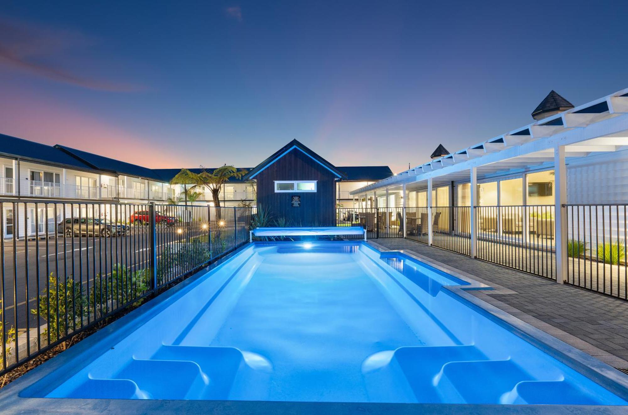 Newina Rotorua Hotell Eksteriør bilde