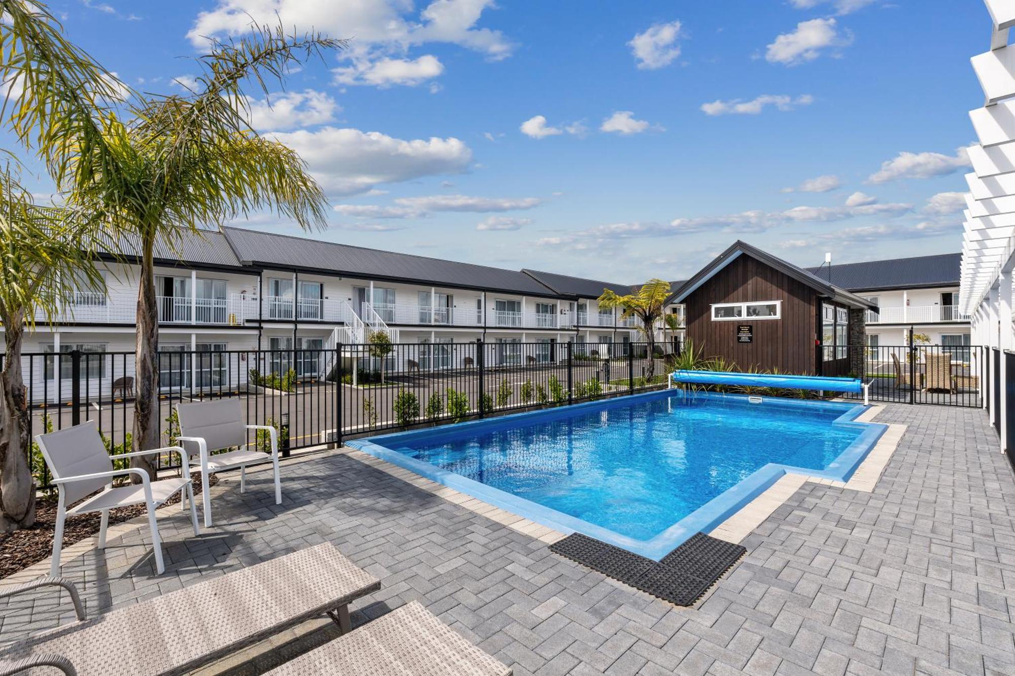 Newina Rotorua Hotell Eksteriør bilde