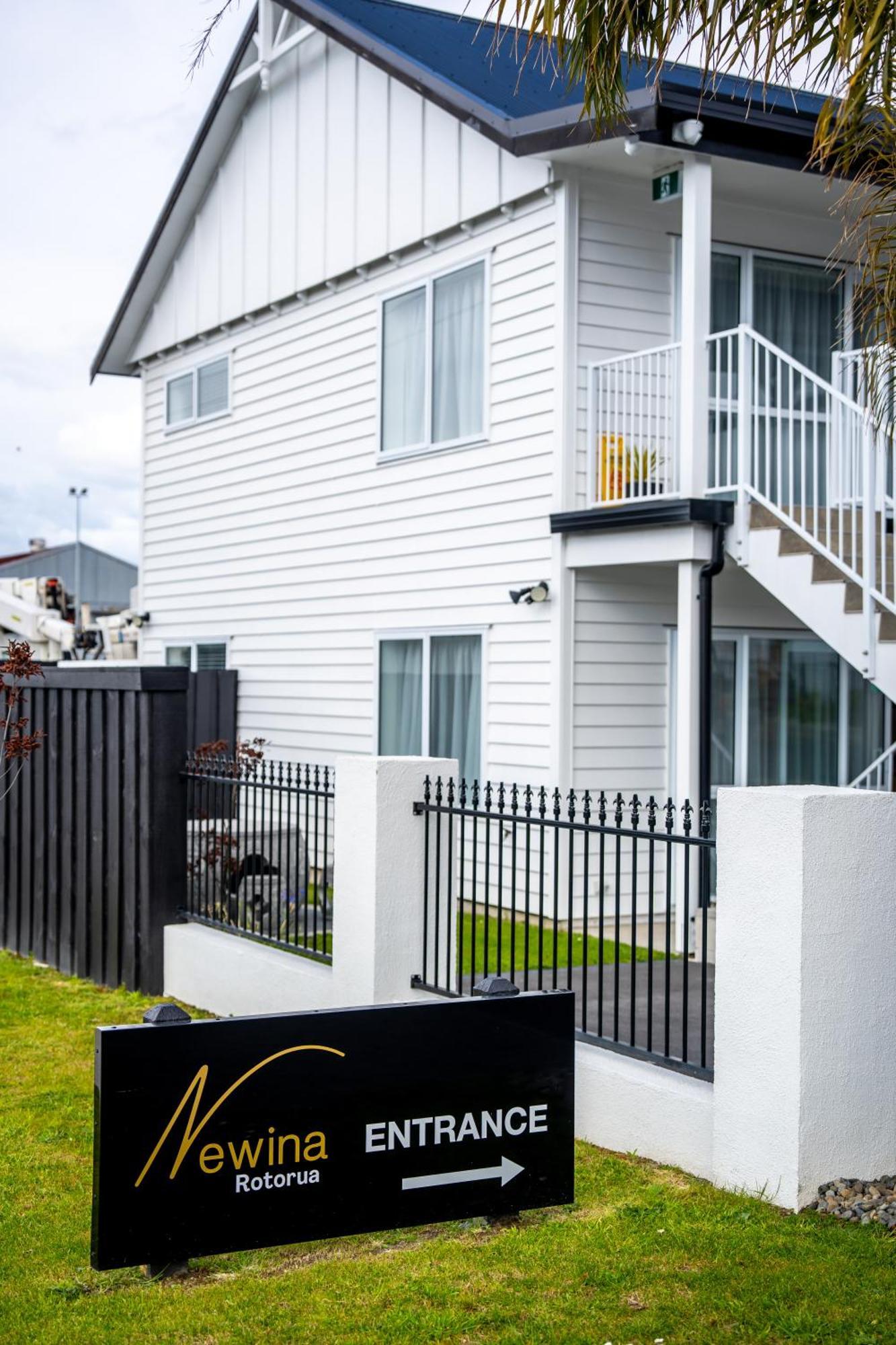 Newina Rotorua Hotell Eksteriør bilde